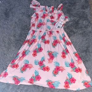 Floral girls dres